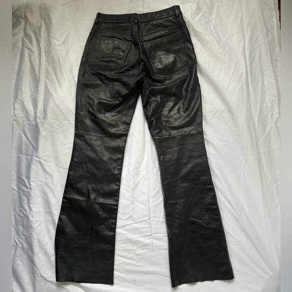 Genuine leather express 5 pocket pants - Picture 1 of 3